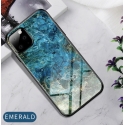 Acc. -  iPhone 11 Pro Max Eqvvol Gradient Tempered Glass Case Emerald (/